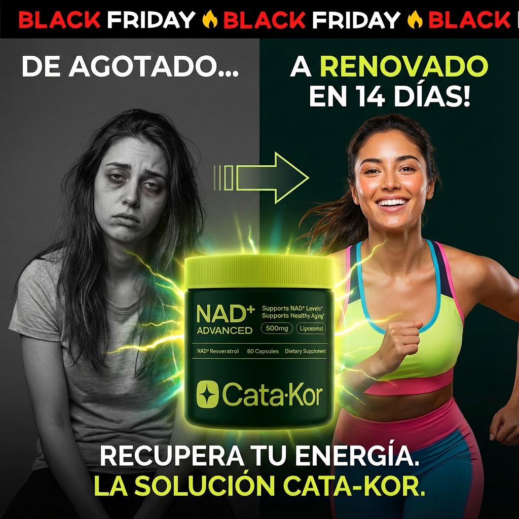 Cansancio constante? NADEXA te devuelve la Energía en solo 14 días