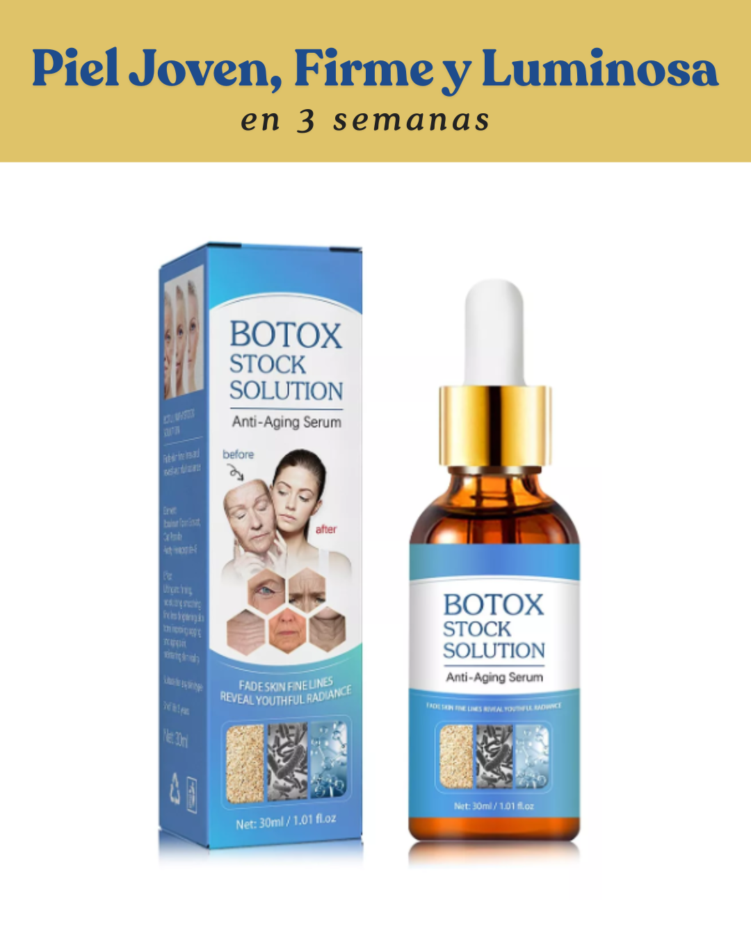 Suero Botox Anti Arrugas - TIMELESS